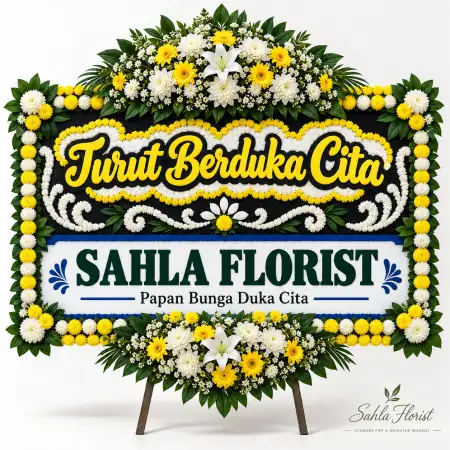 Papan Bunga Duka Cikupa